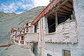 Ladakh - Rizong Gompa made of several buildings built one on top of the other